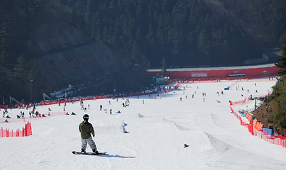 大明山万松岭滑雪场第 40 张图片