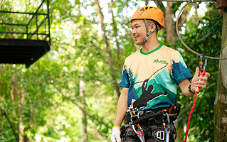 芭东山景丛林飞跃