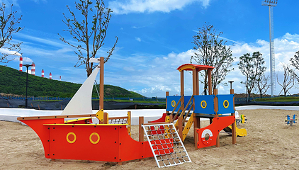 九龙山东沙滩游乐营地第 4 张图片