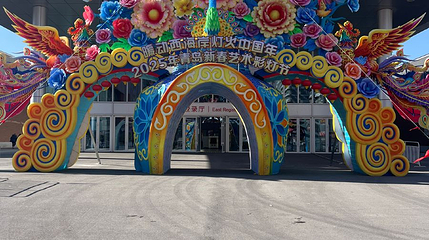 2025青岛新春艺术彩灯节第 1 张图片