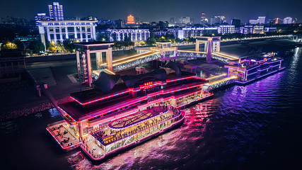 武汉两江游览·红巷码头(夜游长江)第 8 张图片