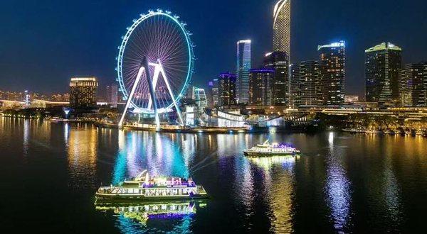 金鸡湖景区-右岸码头游船