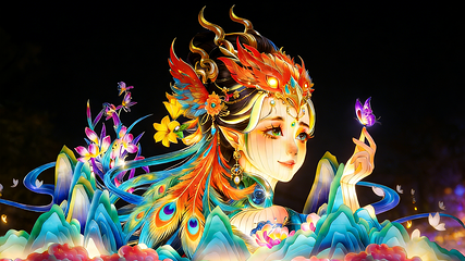 2026唐山南湖春节灯会第 11 张图片