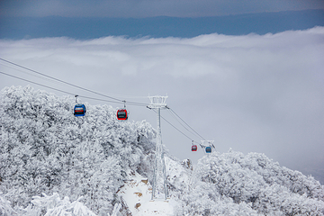 洛阳伏牛山滑雪场第 18 张图片