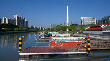 苏州河游览长风公园码头游船