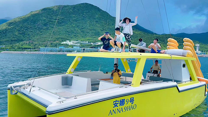 万宁法拉帝石梅湾加井岛游艇出海第 10 张图片