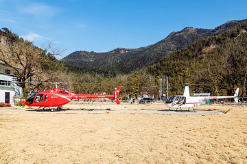 月亮湾鱼鳞坝直升机游览基地第 7 张图片