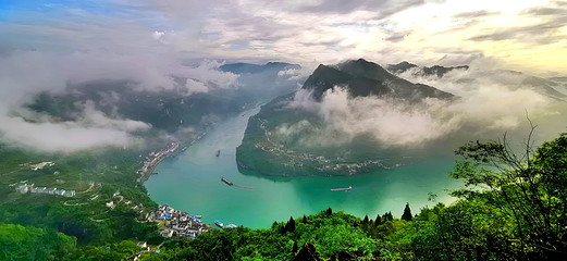 船进三峡人家第 15 张图片