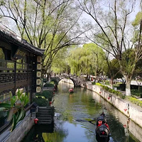 绍兴乌篷船观光