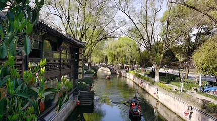 仓桥直街乌篷船观光第 1 张图片