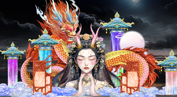 古龙耀今彩灯游园会