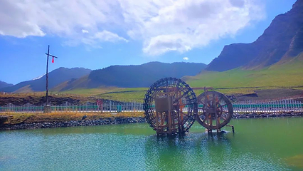 祁连山冰沟河景区第 78 张图片
