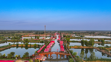 微山湖渔家水街景区