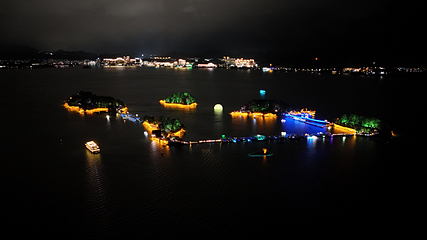 千岛湖“月光之恋”光影艺术夜游第 18 张图片