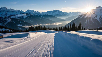 旵山月亮湾滑雪乐园