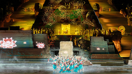 《中华泰山·封禅大典》实景演出第 39 张图片