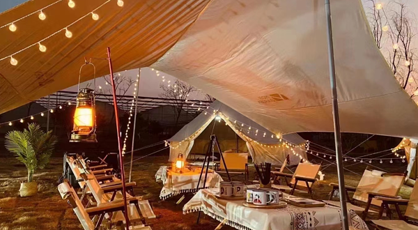 云端城市生态露营地