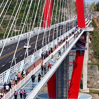 龙里河大桥玻璃栈道