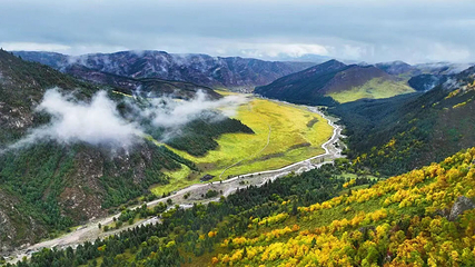 祁连山冰沟河景区第 91 张图片