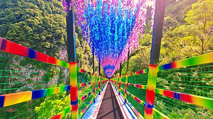 锦鲤山峡谷漂流第 7 张图片