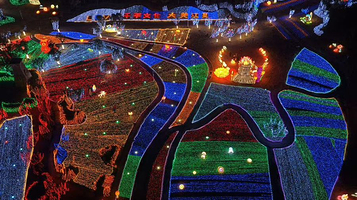 武汉·江夏里首届非遗花灯大庙会