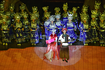 张家界《天门狐仙》实景演出第 36 张图片