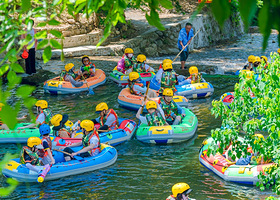 安吉天目山漂流