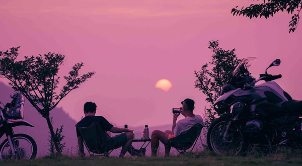 莫干山小野落日观景点