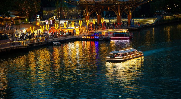 成都夜游锦江(水井坊码头)