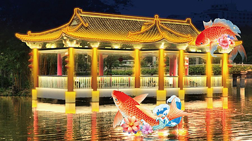 越秀公园春节灯会