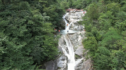 岳西大峡谷漂流第 12 张图片