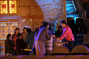 莫尼山非遗小镇大型山体实景剧《莫尼山礼赞》