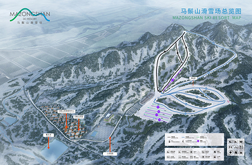 马鬃山滑雪场第 2 张图片