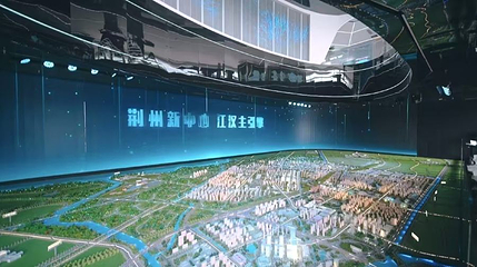 荆州新城城市展厅第 1 张图片