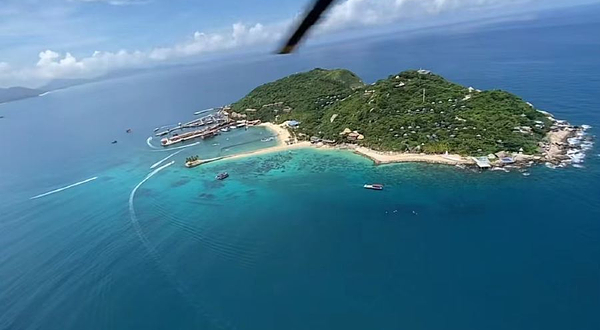 分界洲岛直升机基地