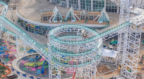 天空之境·金沙滩高空水滑道