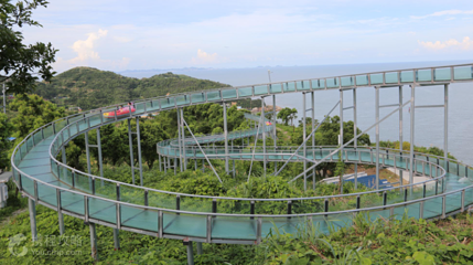 玉环炮台滨海高空漂流第 2 张图片