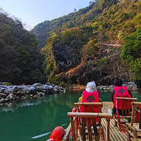 仙门奇峡竹筏漂流