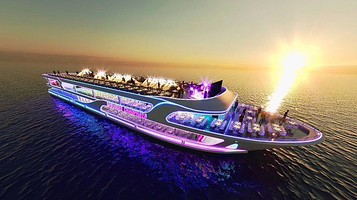 萨瓦迪昭披耶号夜游湄南河