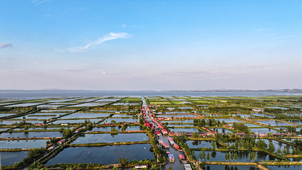 微山湖渔家水街景区第 2 张图片