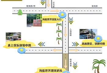 亚龙湾海底世界第 4 张图片