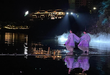 缘来泰顺·文祥湖夜游第 24 张图片