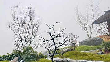 月半湾玻璃栈道景点