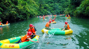 南安黄巢山漂流