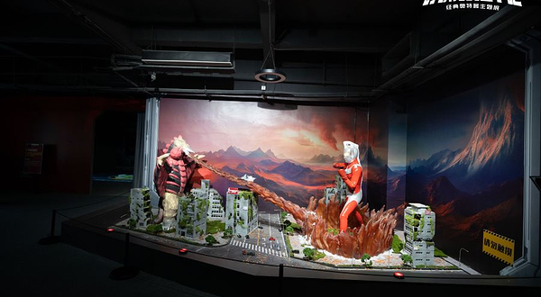 经典奥特曼主题展(100个艺术馆-成都环球中心店)