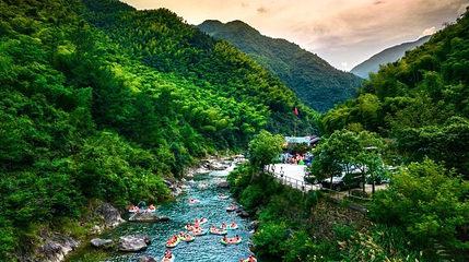 皖南大龙湾探险漂流第 1 张图片