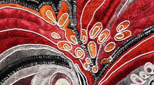 崔瀚宇《黔游织梦.侗锦归山》个展：从油画到刺绣