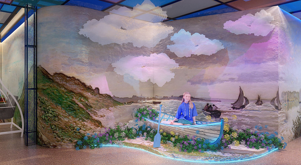 Claude Monet Art Lighting Experience Vietnam