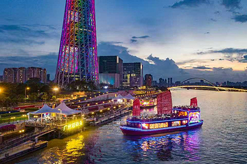 珠江夜游广州塔码头第 11 张图片
