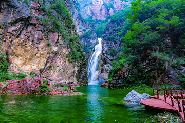 河南宝泉旅游区-宝泉大峡谷第 6 张图片